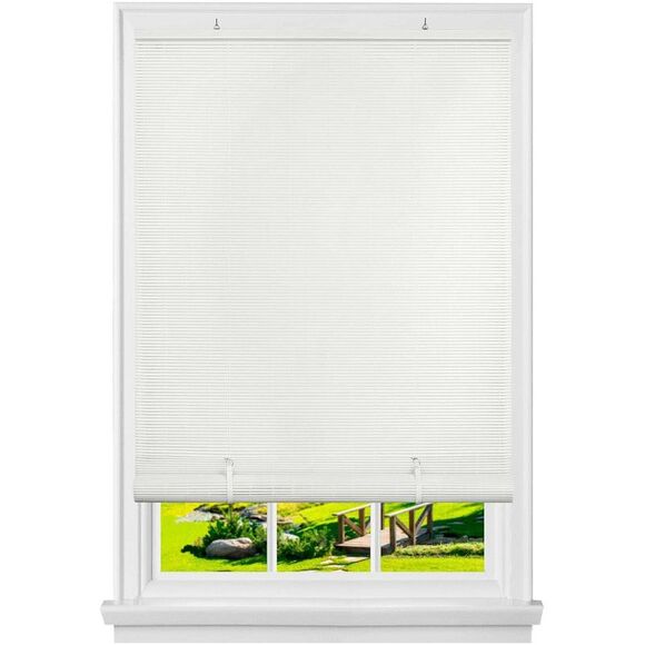 JHUS Oval Cordless Rollup Light Filtering Window Blinds Roller Shades Window - Picture 3 of 3
